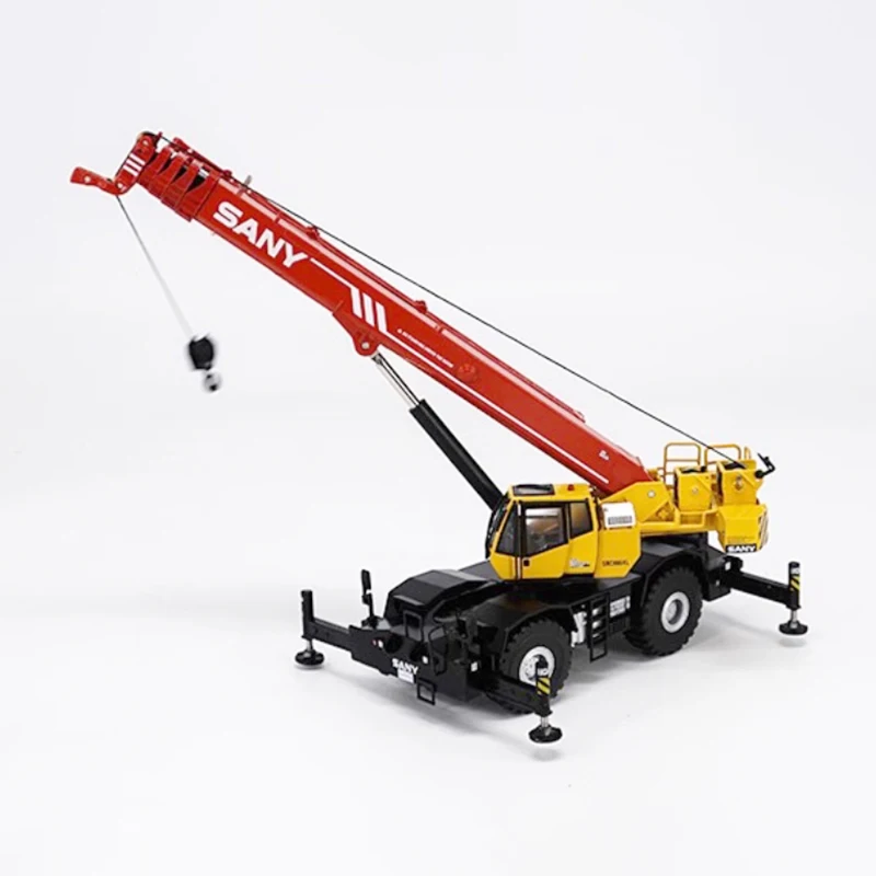 1:50 Scale SANY Heavy Industry SRC550 55-tons Off-road Crane Alloy Engineering Truck Model Collection Souvenir Gift Diaplay