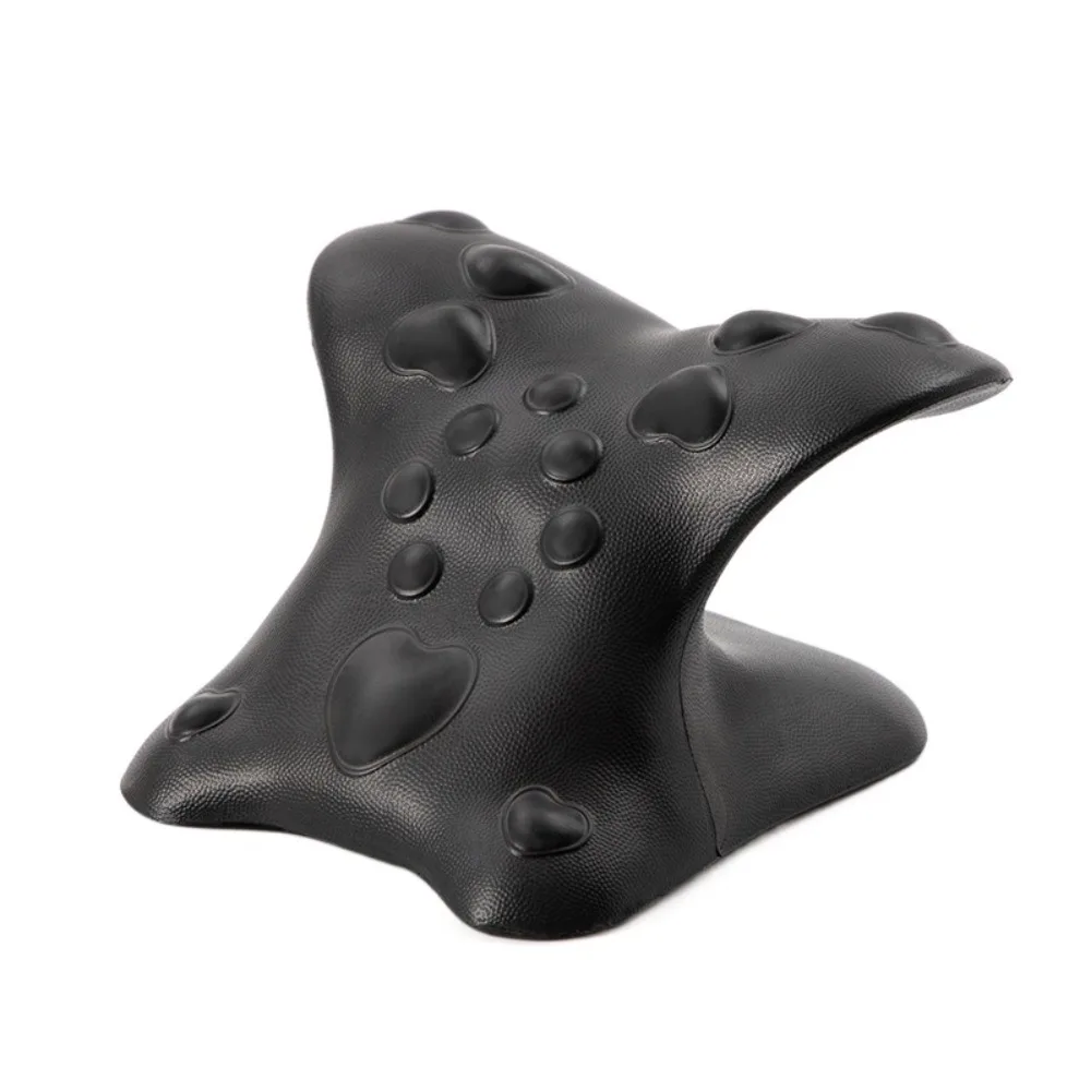 C-shaped Neck Stretcher Pillow Magnetic Pain Relief Shoulder Relaxer Spine Support Spine Correction Massage Pillow