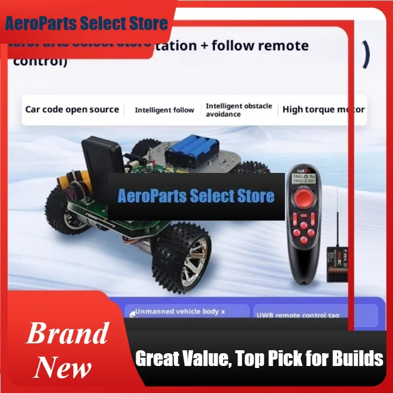 AeroPartsUltra Wideband PDOA And AOA Tracking Module For Golf Carts And Trolleys, Open Source And Customizable Design