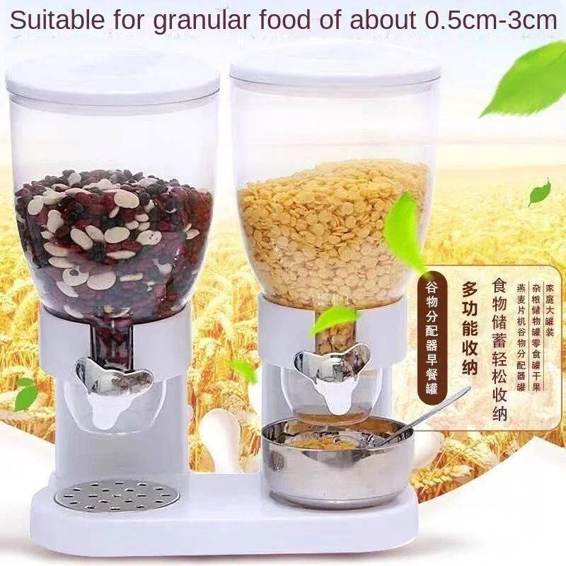 Commercial Cereal Machine, Food Multigrain Storage, Sealed Jar, Dried Fruit Snack Can, Whole Grain Dispenser