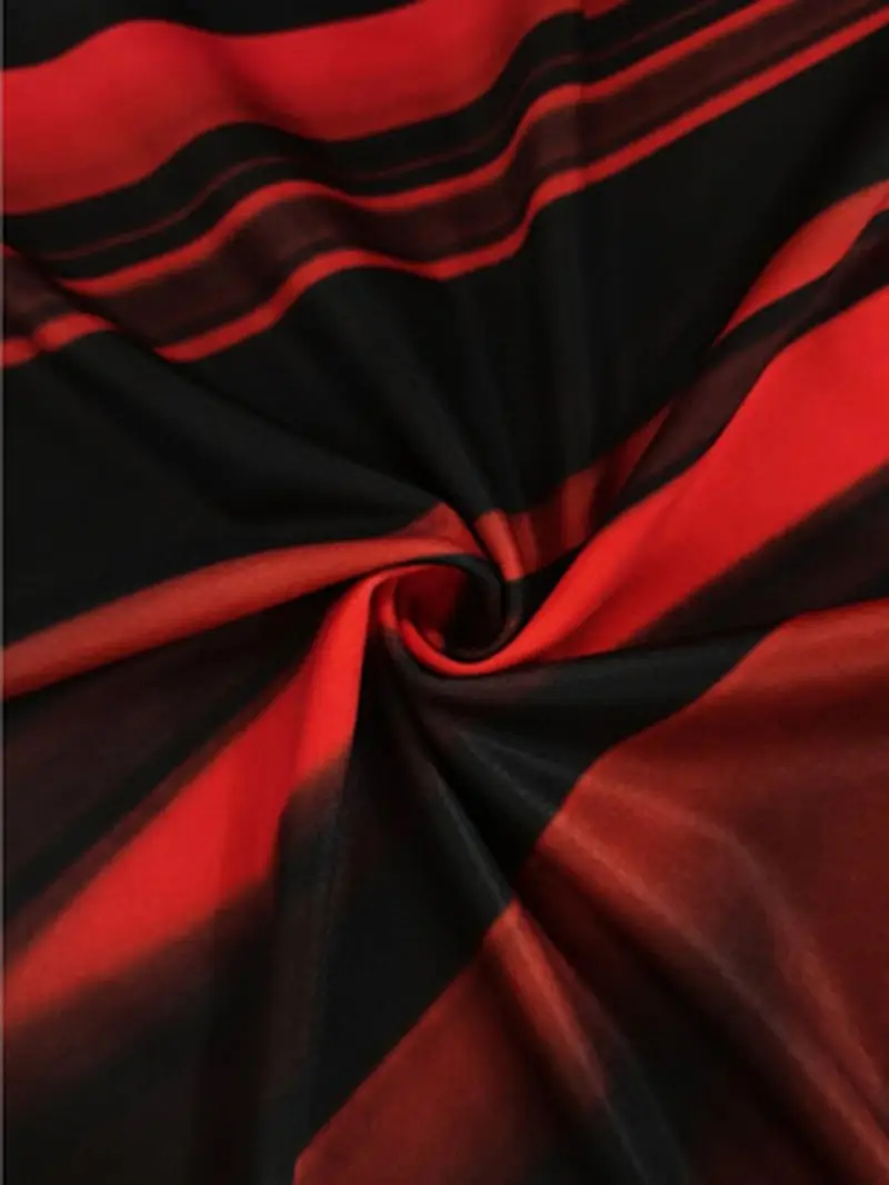 Nuovo elegante abito da donna senza maniche con stampa di colori misti neri Abbigliamento da donna alla moda in stile europeo e americano