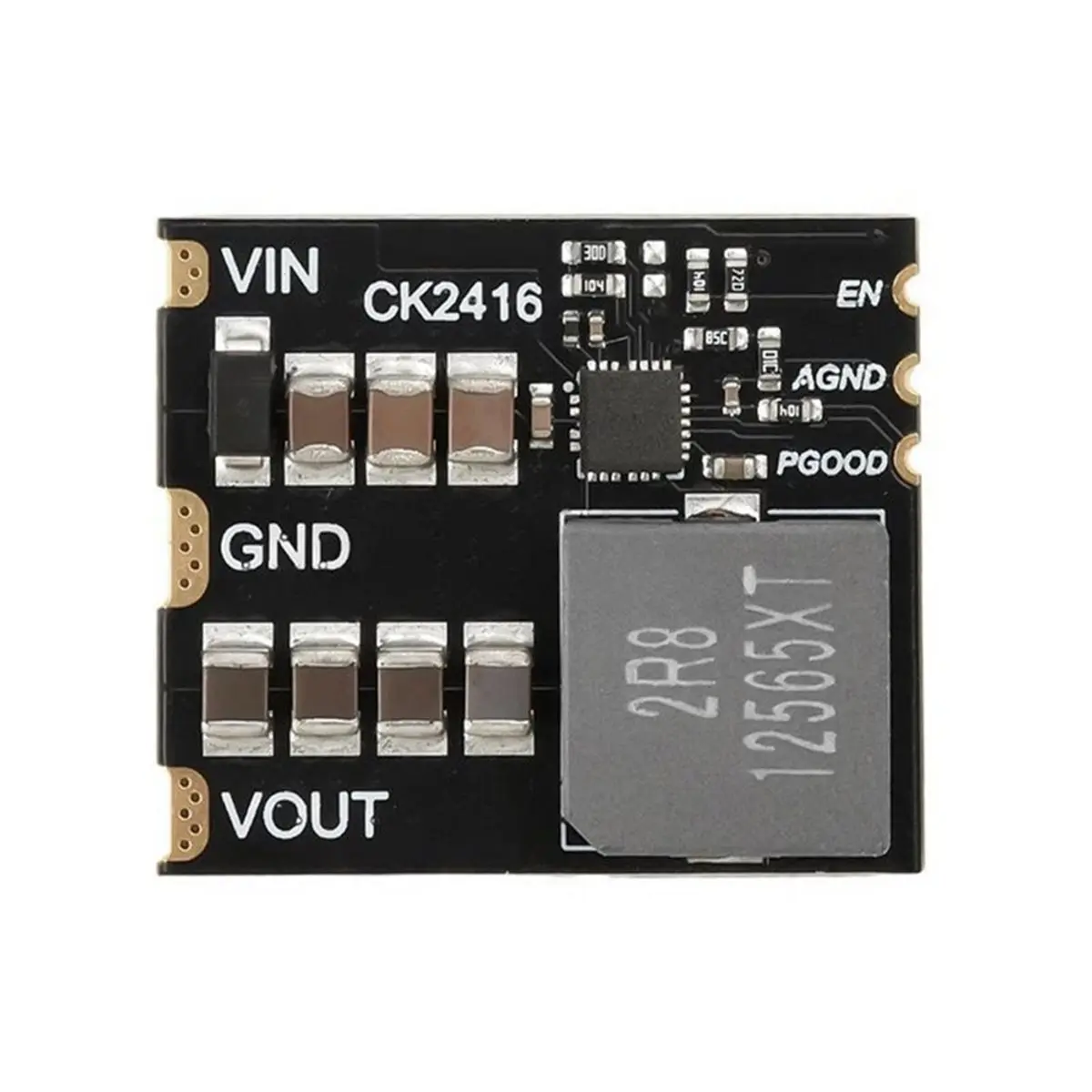 DC 5-24V to DC 3.3V 16A / 12-24V to DC 9V 12A Step-Down Converter Module, Adjustable Voltage Power CK2416 Board 3.3V16A