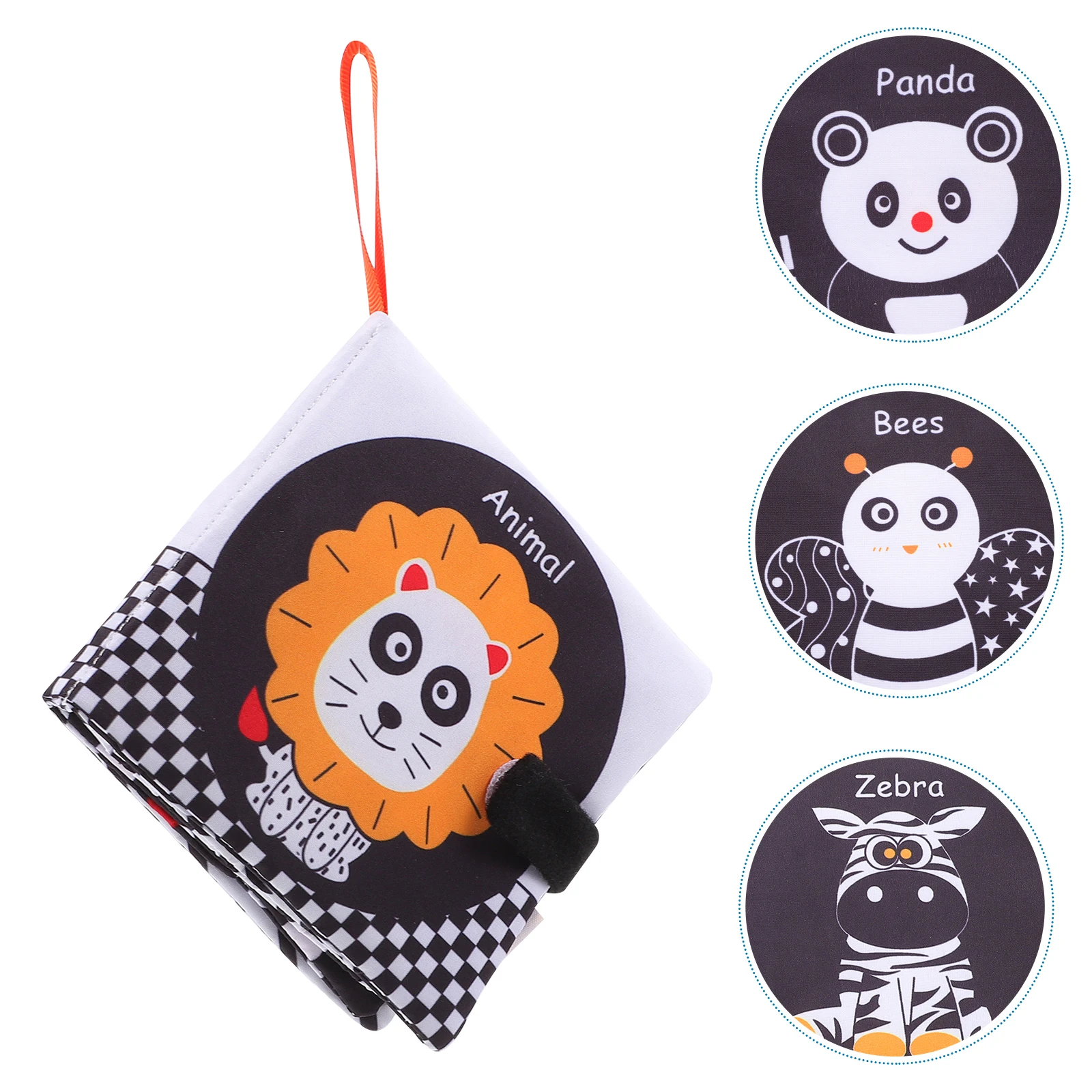 ベビー布の本 早期教育 洗える 柔らかい 感覚発達 幼児の認知トレーニングのためのインタラクティブブック