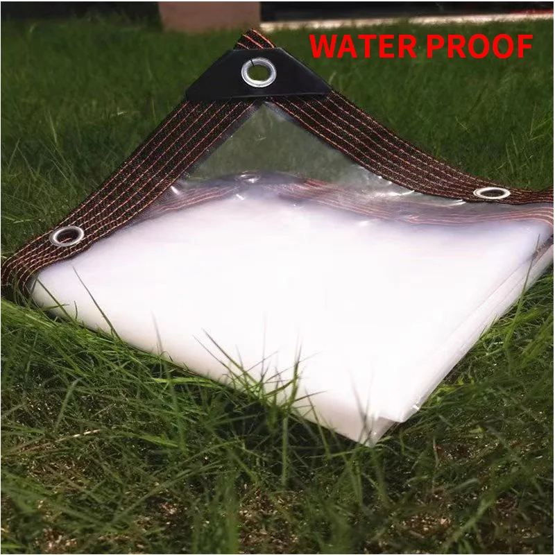 PE transparent waterproof tarpaulin plastic waterproof membrane garden balcony greenhouse succulents to keep warm 0.32mm