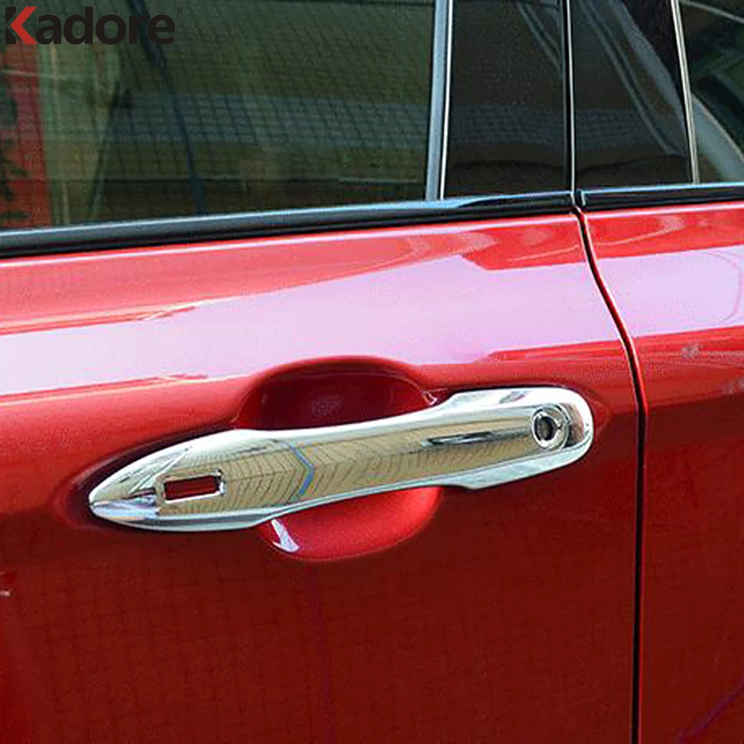 الجانب غطاء مقبض الباب ومقبض إكسسوارات خارجية لأبواب السيارات الكسوة ملصق الخارجي اكسسوارات السيارات التصميم لتويوتا فينزا هارير 2020-2025 #5