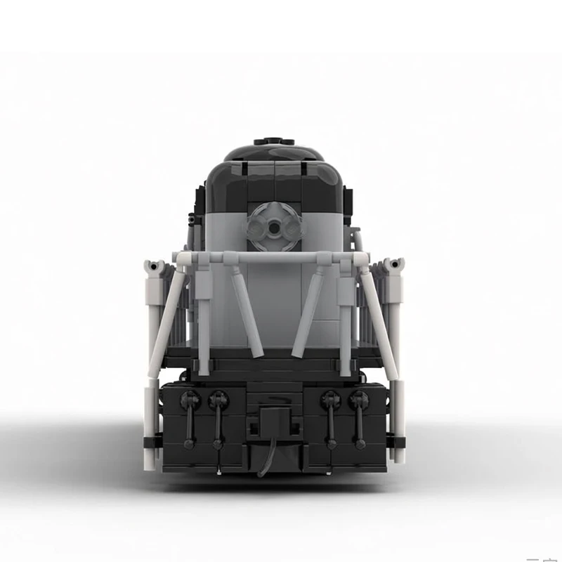 1247 PCS Car Commuter trains MOC Customize Modular Building Block Simple Technology Kids Model Brick DIY Boys Toy Birthday Gift