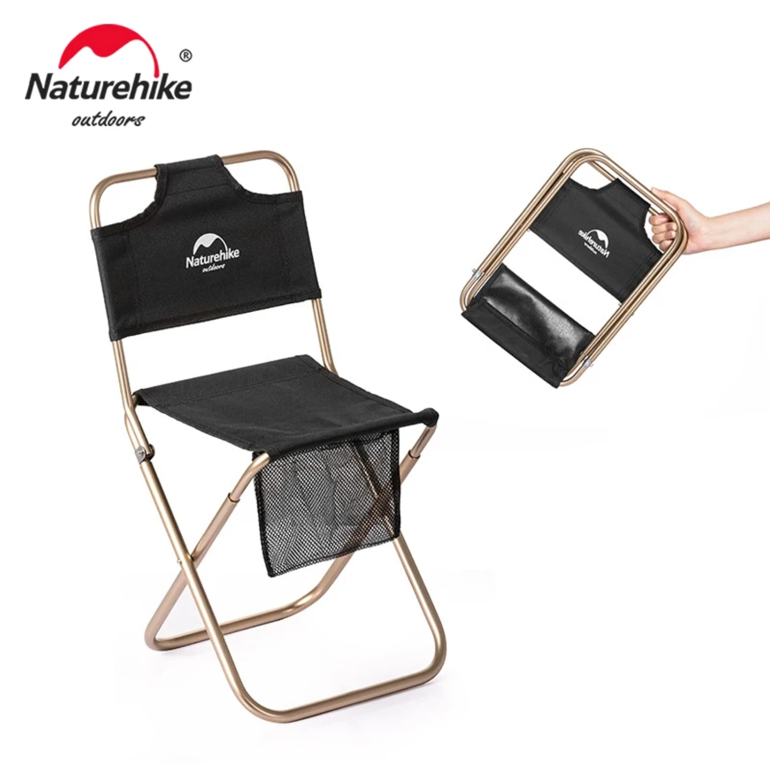 Ultralight Portable Beach Chair - Folding Camping Chair for Outdoor Relaxing, Picnics, Hiking, Fishing.