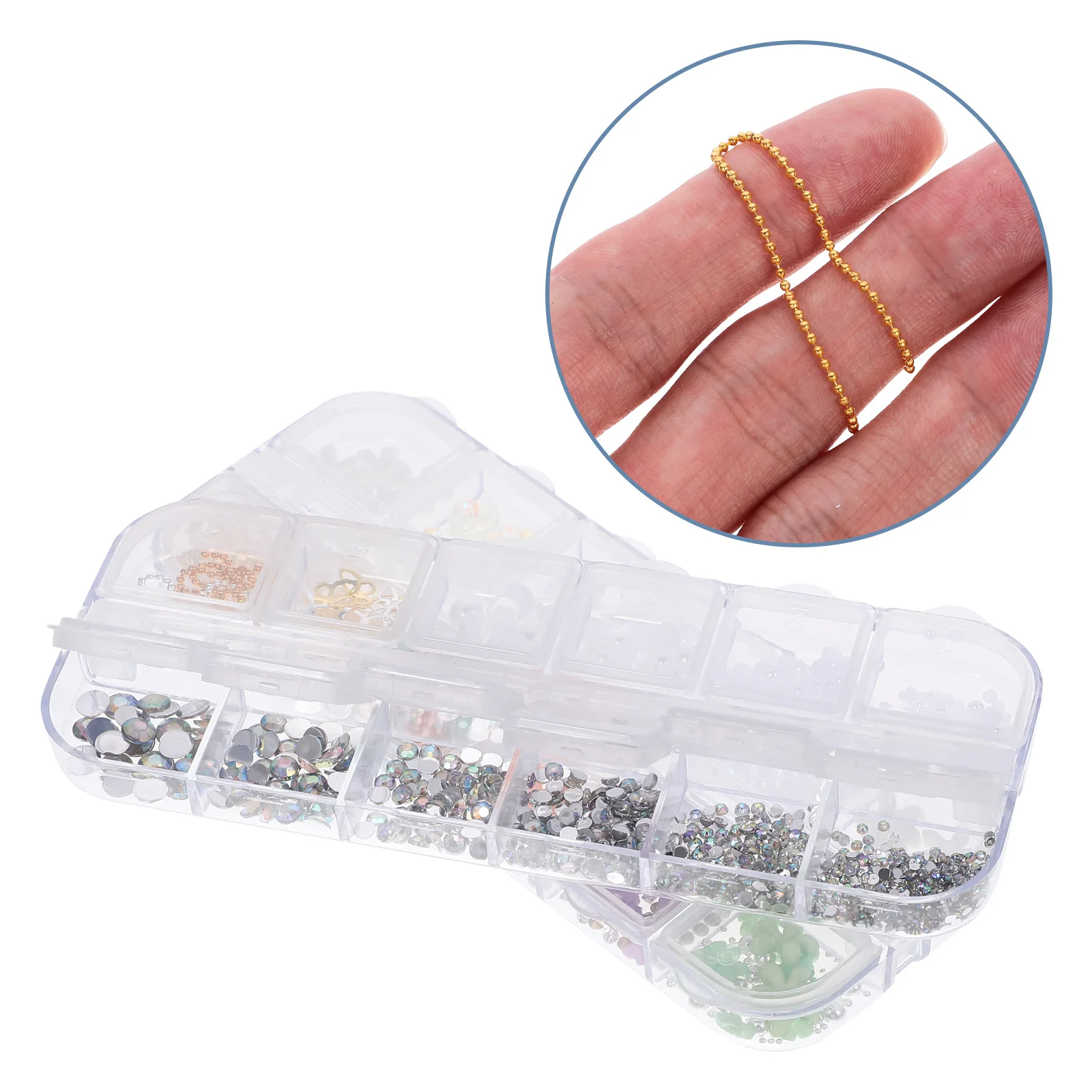 

Nail Charms for Women Nails Durable and Fade Resistant Perfect for DIY Nails Christmas Weddings Balls Nail Charms