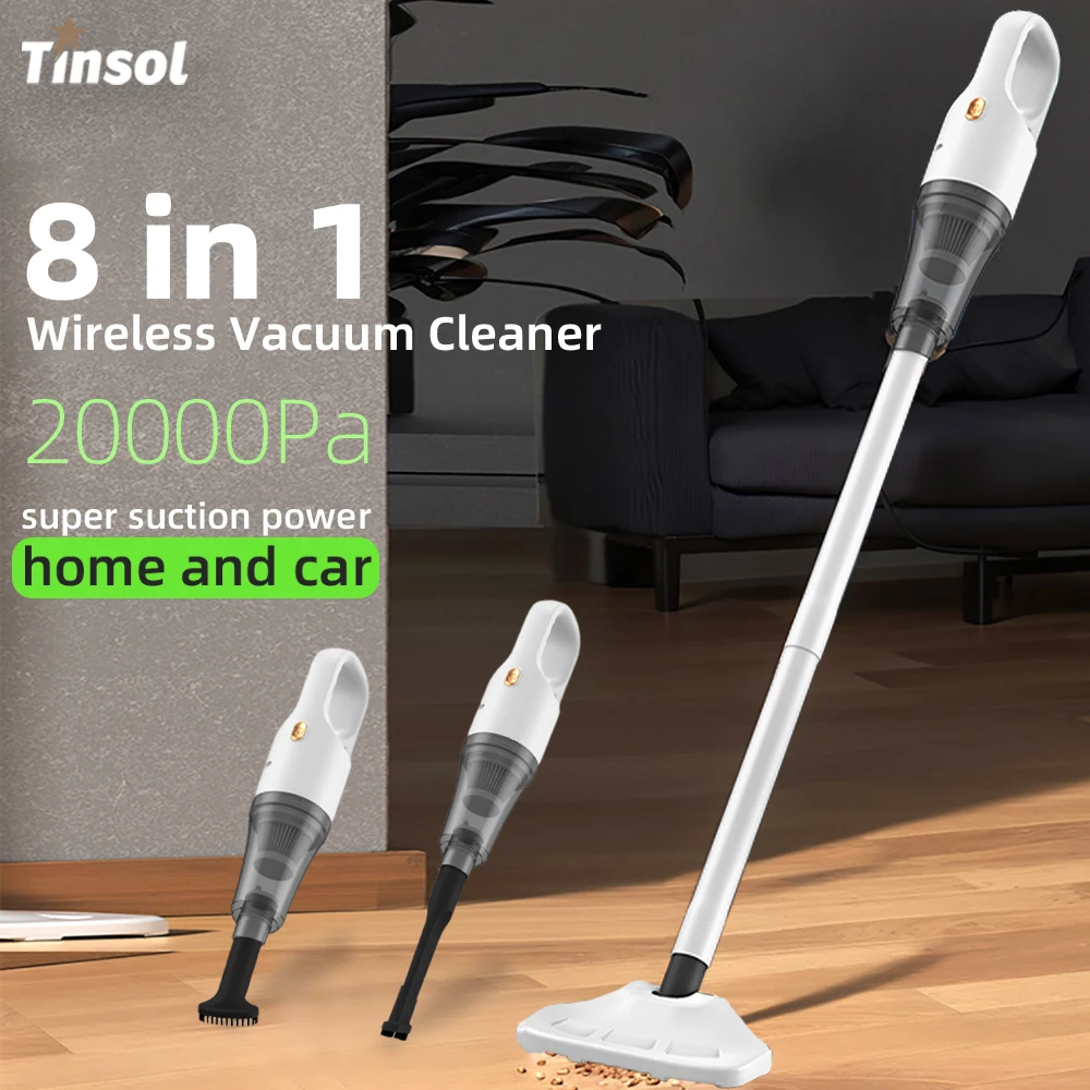 

Car household vacuum cleaner wireless dual-use portable handheld super suction rechargeable vacuum electric vacuum cleaner