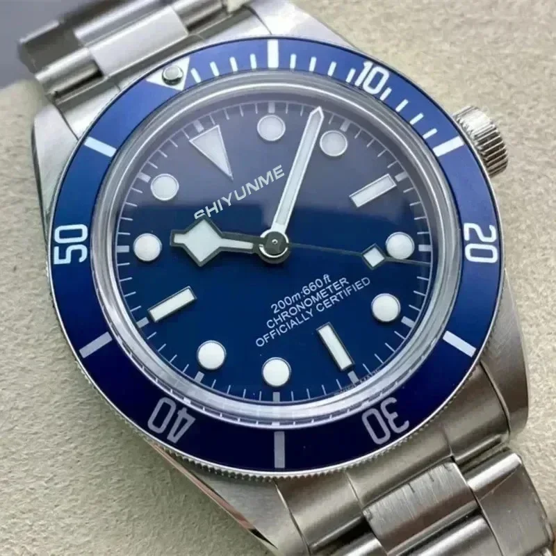 A333 Store Black Bay Qualityapphire Crystal Automatic Mechanical Men's Watch ستانلس ستيل للرجال