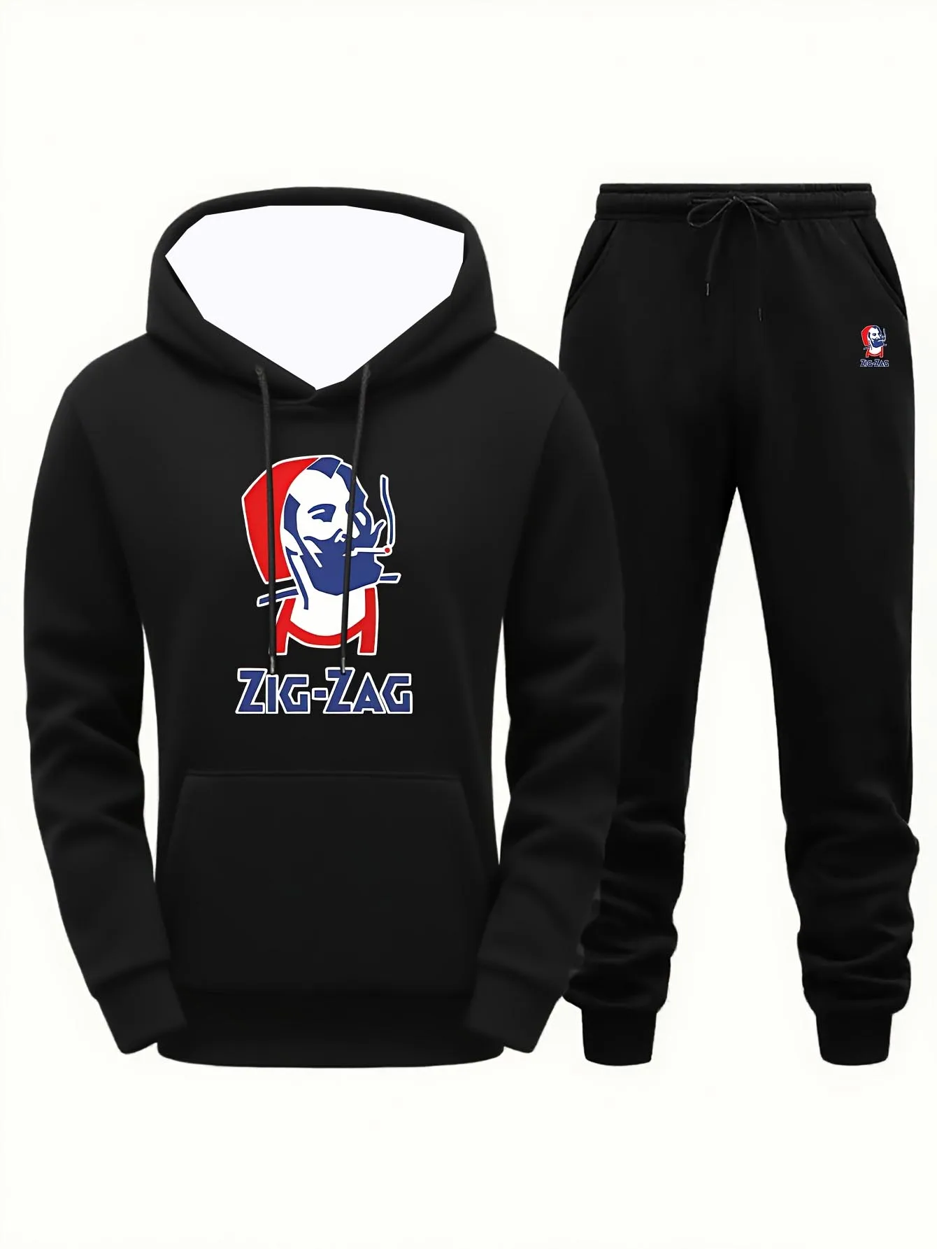 

Santa Claus Fashion Autumn Winter Popular Men's Clothing Y2K3D Print Hoodies Sweatshirt+Trousers Jogging Suit 2 Pac Set