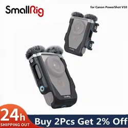 SmallRig Cage Kit Furry Windshield for Canon PowerShot V10 4235 4177