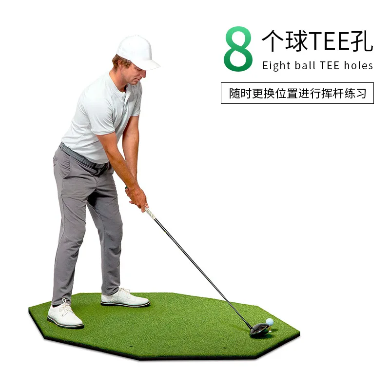 Indoor golf batting mat, swing practice mat