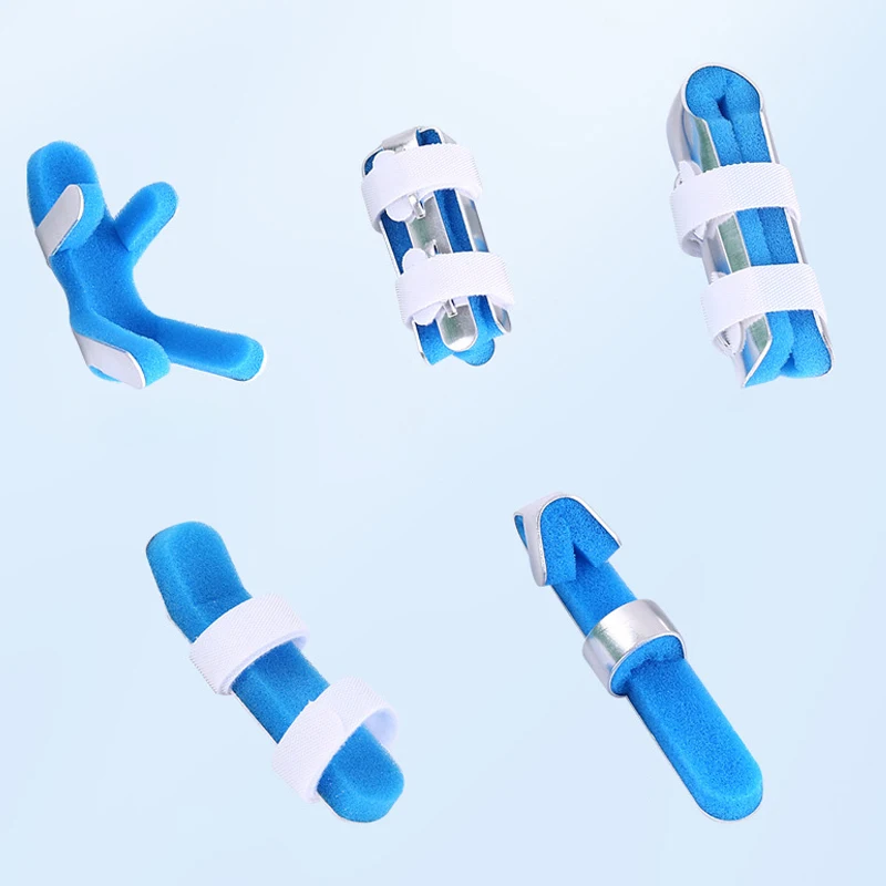 Adjustable Finger Splint Frog Phalanx Corrector Injury Recovery Support Brace Medical Finger Fracture Fixation Protector
