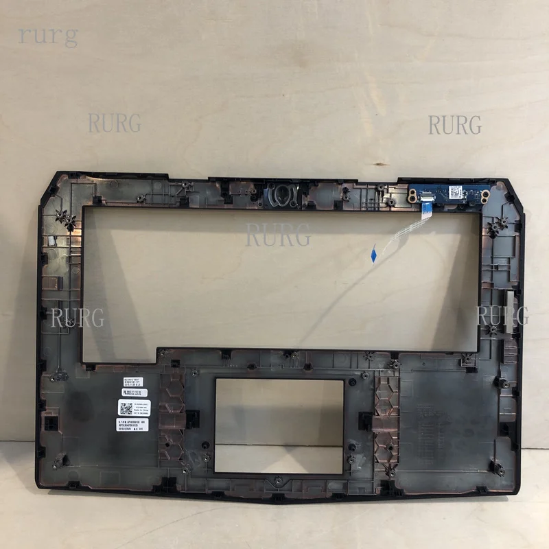 R+  for Dell Alienware 15 R1 R2 R3 Upper Case Palmrest w Status LED Board KXN8G Genuine