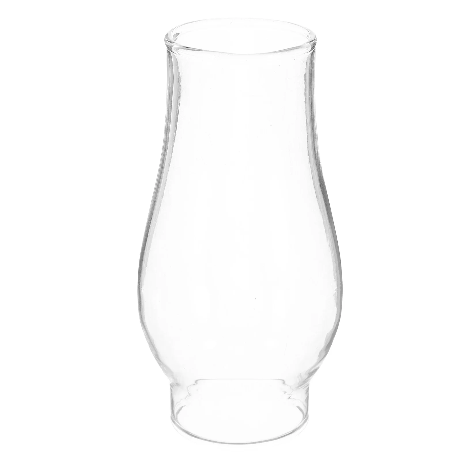 Clear Oil Lamp Glass Shade Replacement Vintage Chimney for Lamp Windproof Lighting Cover for Emergency Outdoor Camping