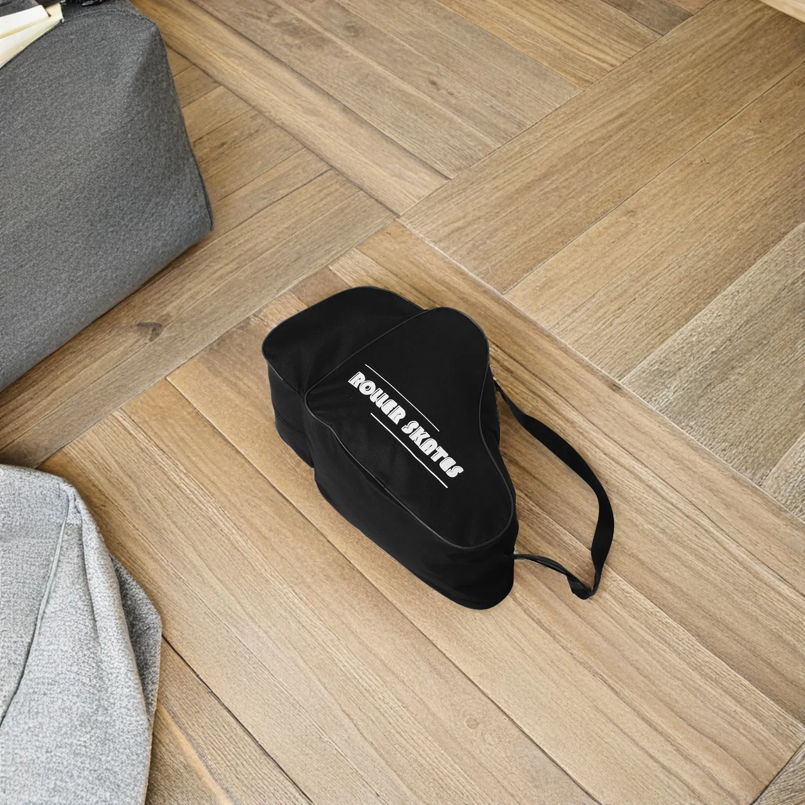 

Вместительные сумки для коньков для девочек и мальчиков, рюкзак для роликовых коньков, легкий, удобный, с регулируемыми ремнями, органайзер для хоккейного снаряжения