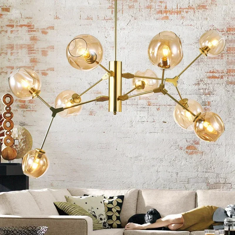 Chandeliers modern novelty magic natural tree branch suspension pendant lamp for dinning room LED Lighting  AC 100-240V