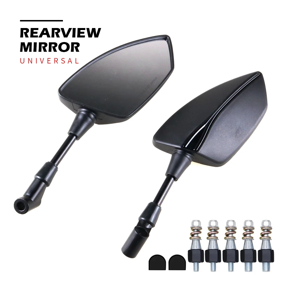 

ER6N ER6F Universial 8mm 10mm Motorcycle Rearview Mirror For Kawasaki Z650RS Z900RS Side Mirrors Motorbike Accessories