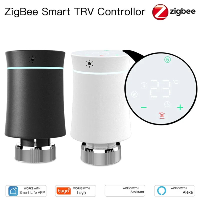 

ABRS-Smart Home Воздушный клапан с постоянной температурой, приложение синхронизации, голосовой пульт дистанционного управления, умный переключатель контроля температуры