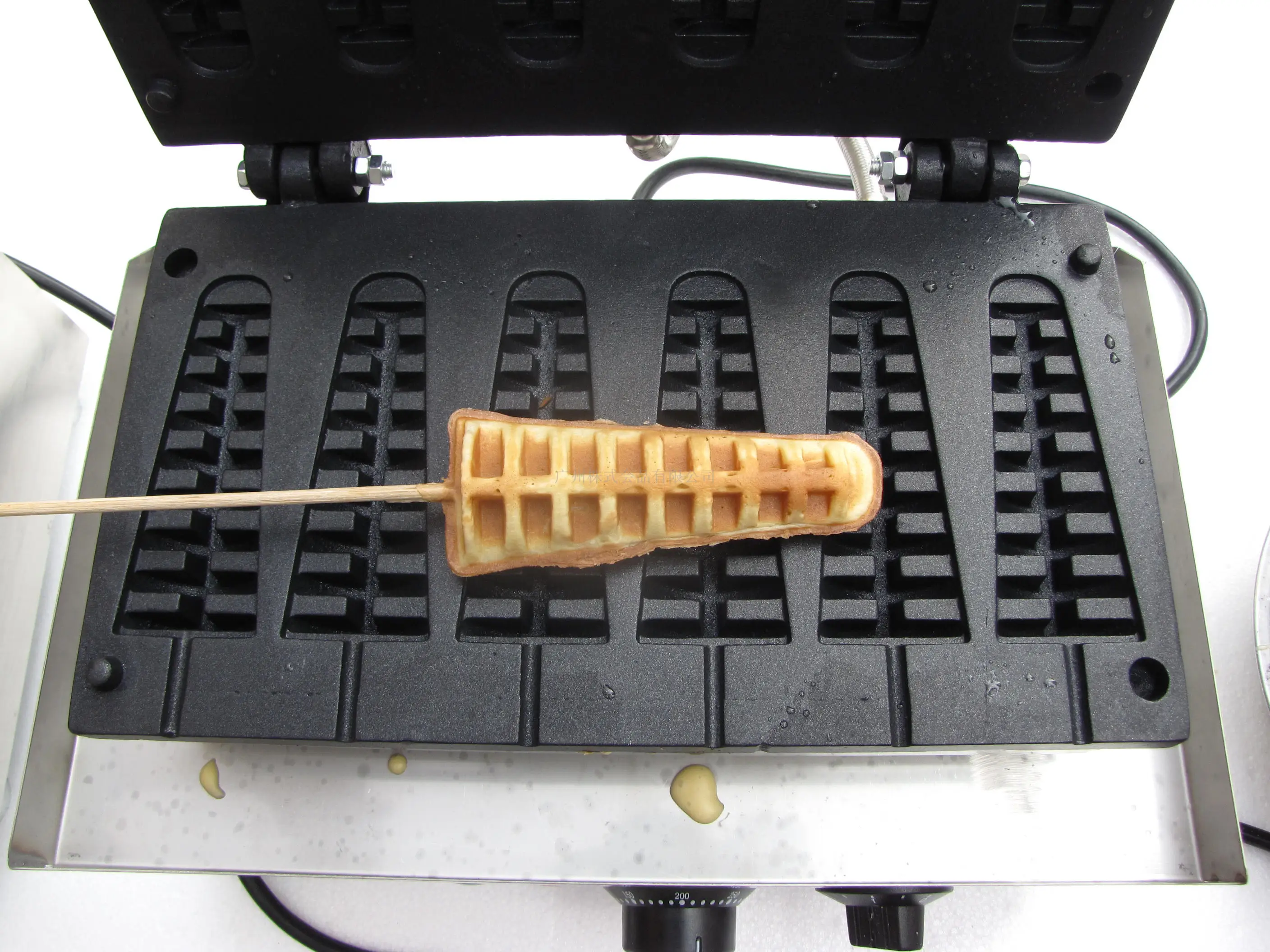 220v 110v 6 PCS Lolly Waffle Maker Waffle Stick Hotdog Waffle Machine