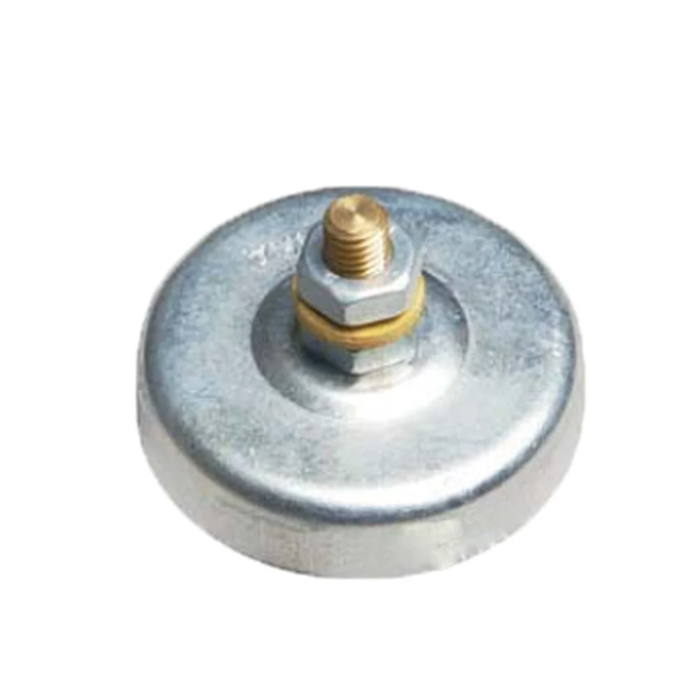 Professional electric welding ground clamp with 200A current and 55mm magnetic suction cup for use on various metal types