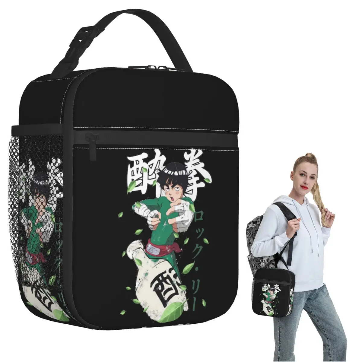 

Термосумка для обедов Rock Lee для женщин и детей, портативная термосумка для еды, термосумка-тоут