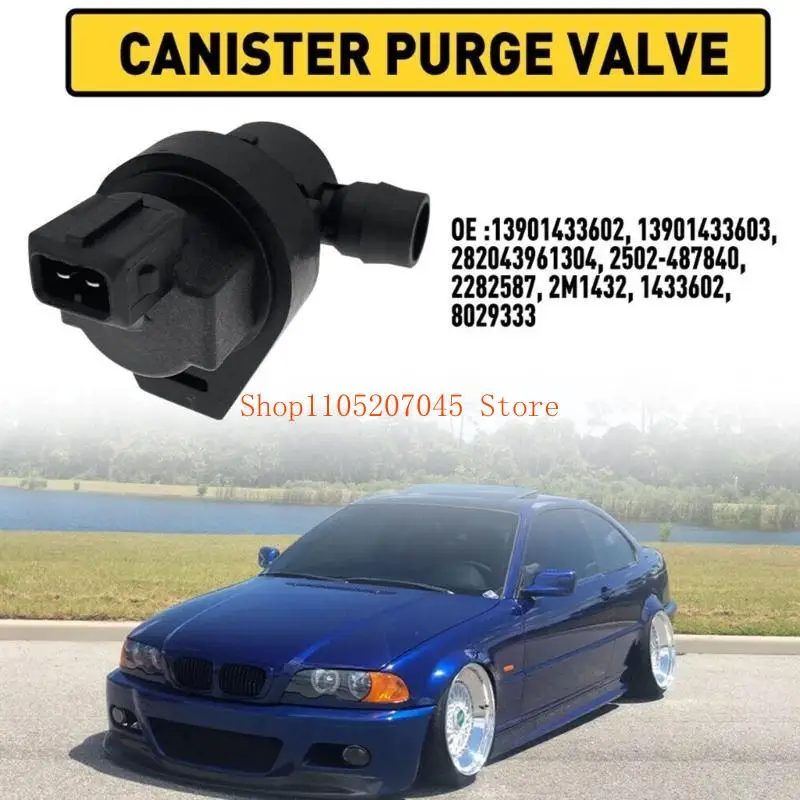 37cd 282043961304 Hơi CarbonHộp Thanh Lọc Điện Từ Điều Khiển Cho E46 E39 E53 E85 323ci 328i 328ci 528i 740il 750il