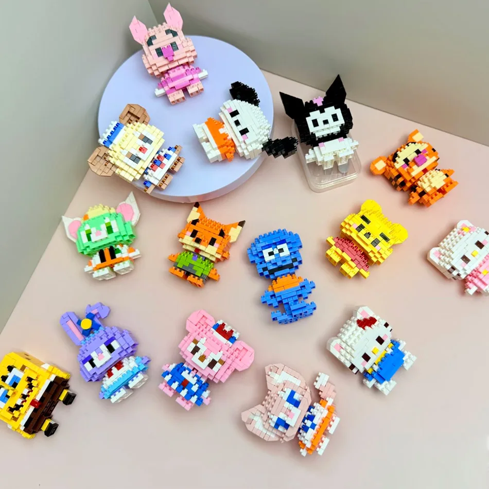 Disney Series Educational Anime Building Blocks, Stitch, Jud