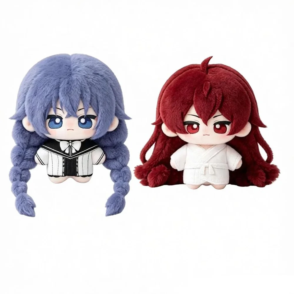 Anime Tensei Jobless Roxy Plush Doll 10cm Printed Roxy Migurdia Stuffed Toy Pendant Eris Plusie Dolls Present Collect Gift