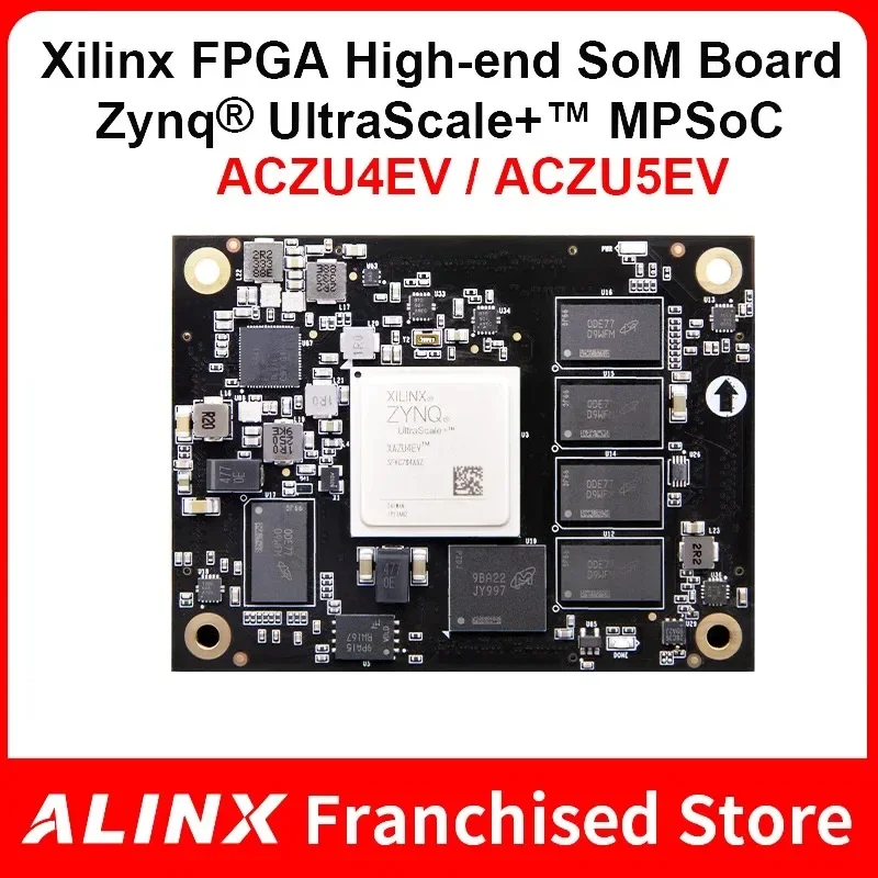 

ALINX SoM ACU4EV ACU5EV: Xilinx Zynq UltraScale+ MPSOC AI ZU4EV ZU5EV Industrial Grade Module