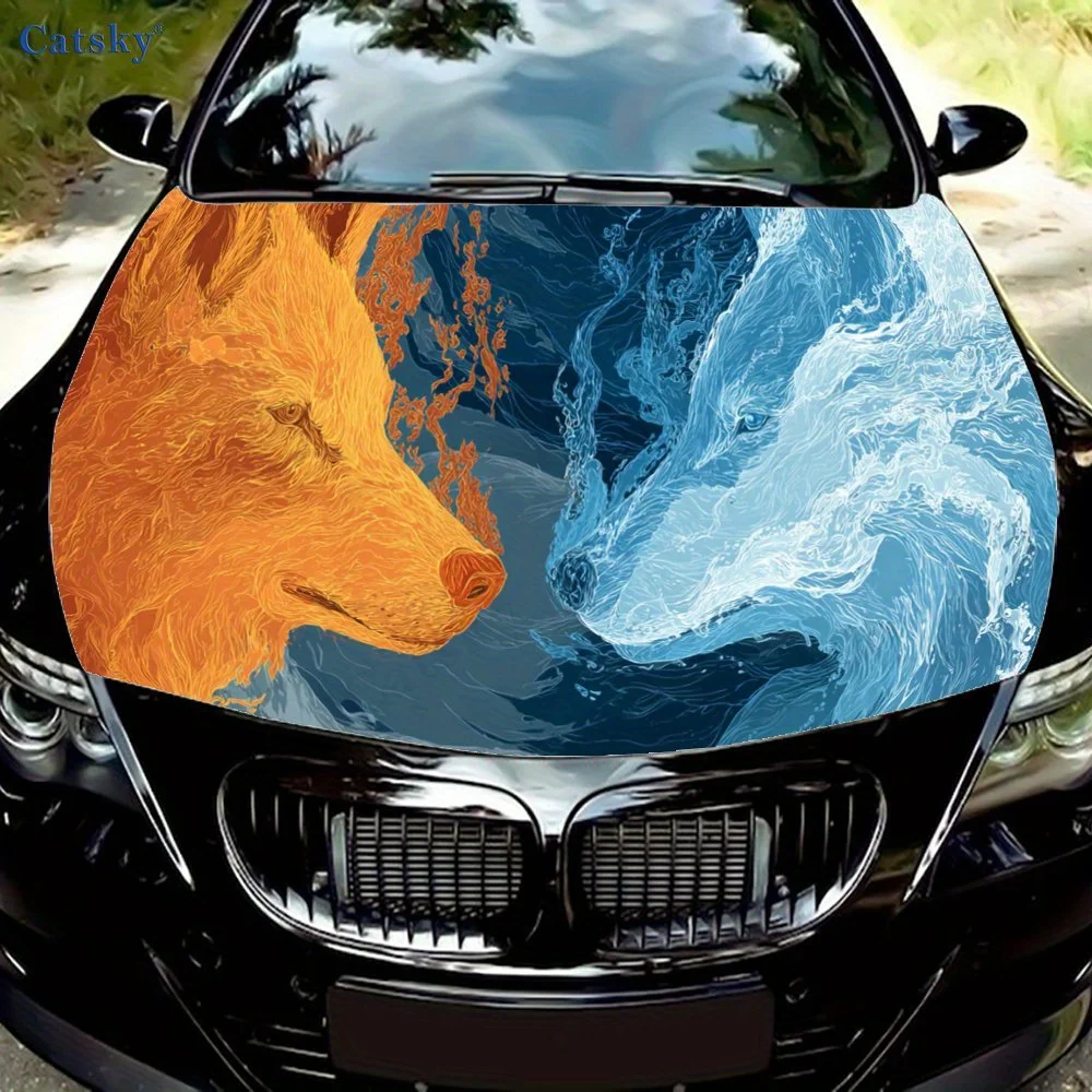 Flame Wolf And Fros…