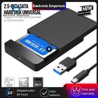 USB3.0 Hard Drive Case External Case Enclosure Usb To Sata Hard Drive Box Pocket For Hdd 2 5 Ssd Notebook Adapter