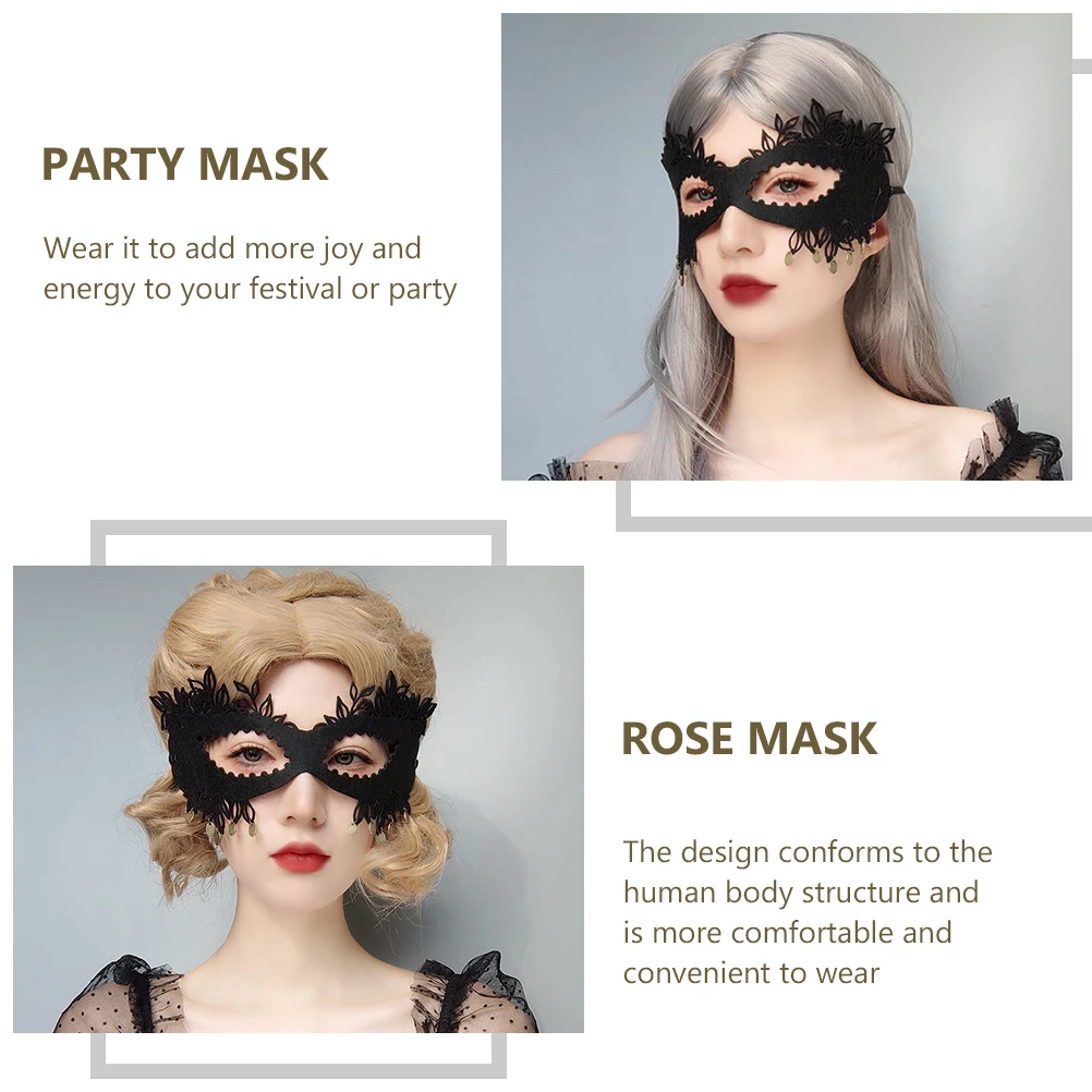 

Half Face Mask Party Decorations Masks for Men Women Fancy Dress Cosplay Accessories