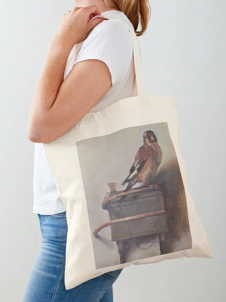 

The Goldfinch 2019 Tote Bag shopping trolley bag hand bags supermarket folding bag canvas bags