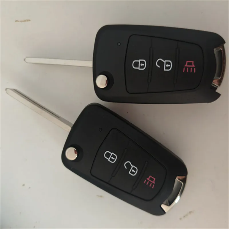 

DAKATU 3 Button Car Remote Flip Key Case Shell Fob Replacement For Great Wall HAVAL HOVER H3 H5