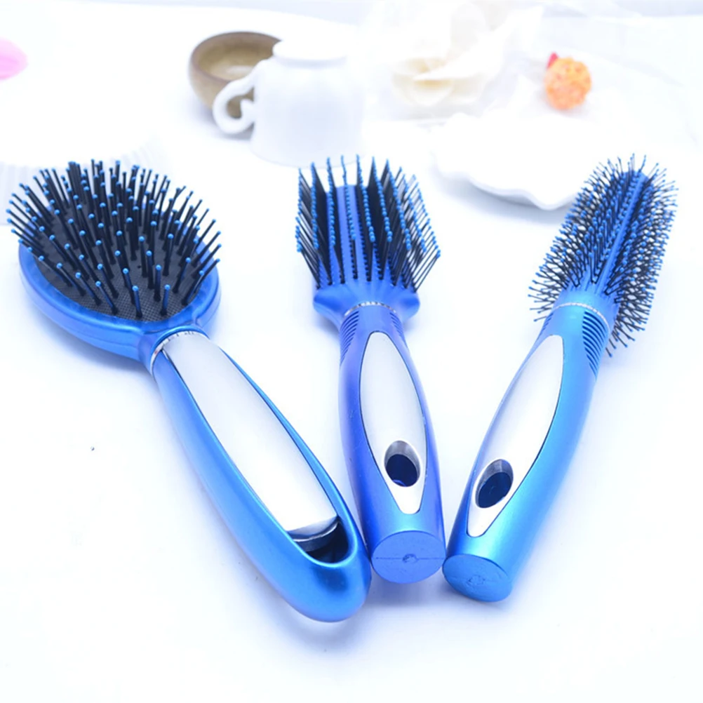 

3Pcs Premium Massage Combs Airbag Scalp Massager Smooth Teeth Ergonomic Handle For Curly Straight Hair Accessories