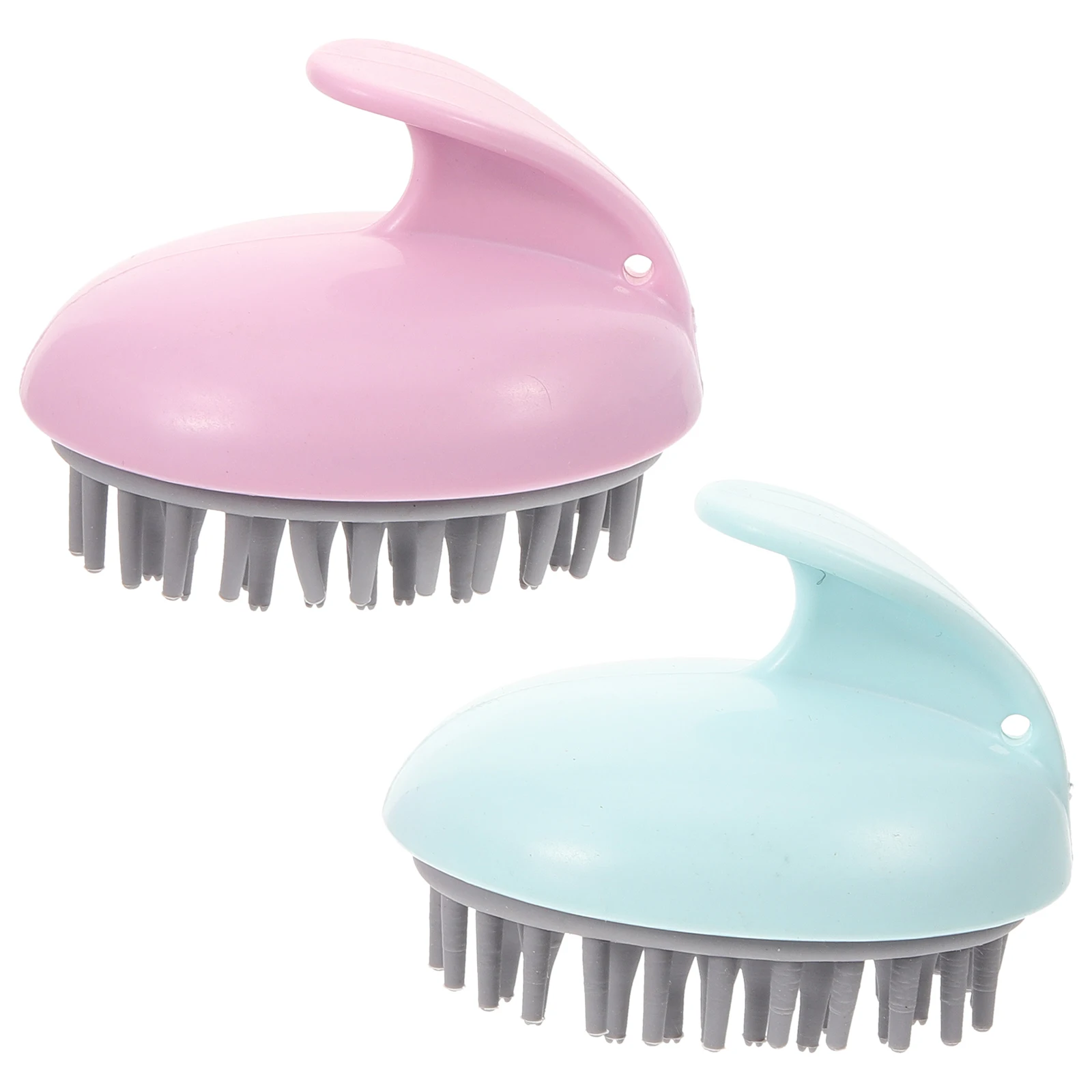 

2pcs Massage Comb Scalp Massager Brush for Growth Shampoo Wet Dry Blood Flow Dandruff Hair Luster Portable Hair Care