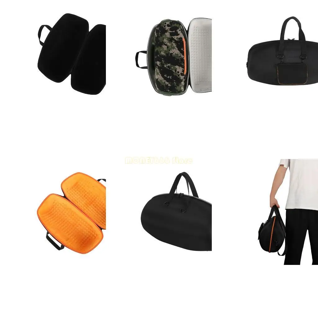 Túi lưu trữ chống sốc F62C cho loa không dây boombox4 có khóa đóng khóa của người tổ chức nội thất và khóa kéo có độ bền