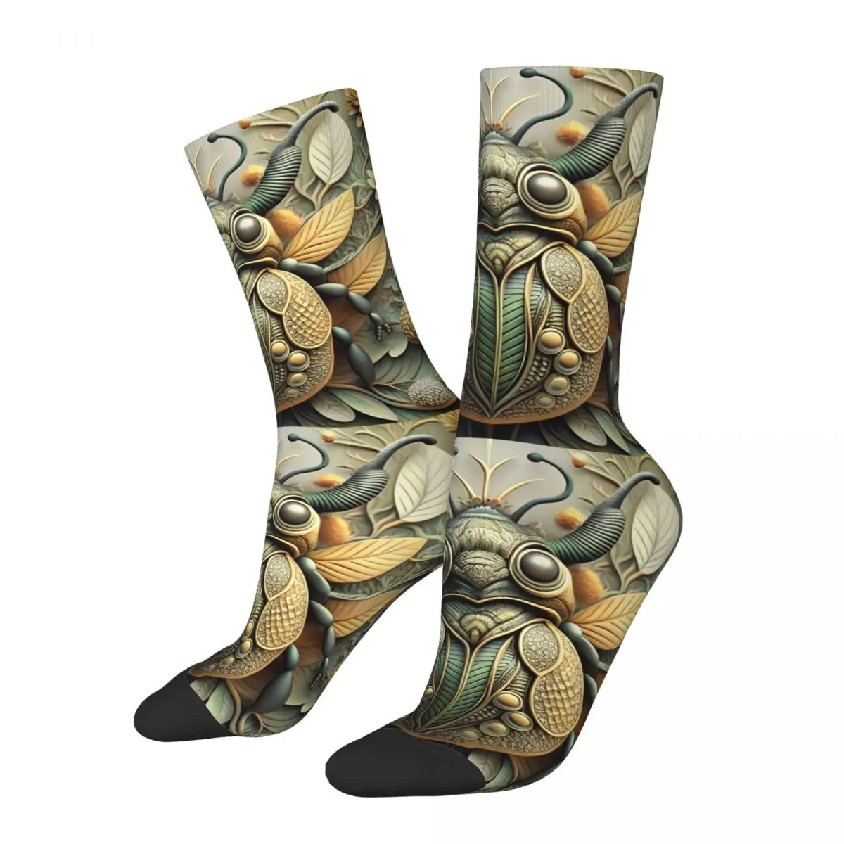 Beetle Sock Printed Man Polyester