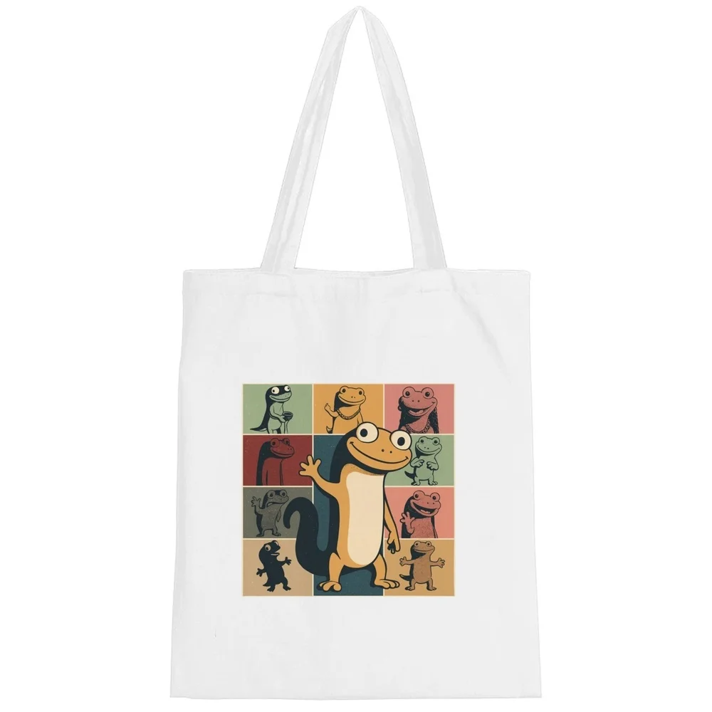 Lizard tote bag bolsas de tela shopping y2k reusable woman