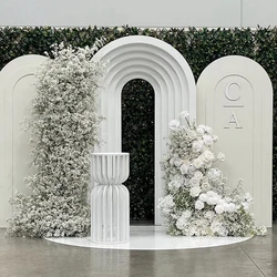 Wholesale Customized Stage Decorations Acrylic Arch Wedding Backdrop