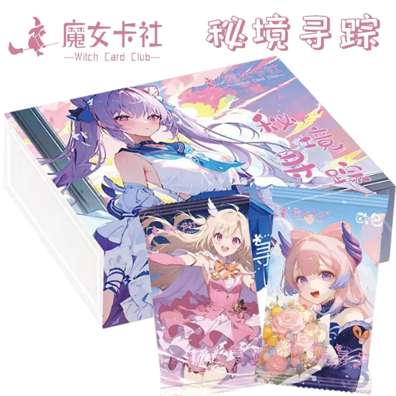 witch-card-club-secret-realm-part-2-anime-collection-of-rare-cards-in-the-surrounding-area-trendy-toy-goddess-card-art-pieces