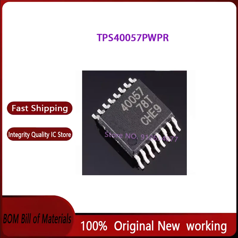 (10-100piece)TPS40057PWPR 40057 TPS40057 TSSOP-16 IC Chipset New Original