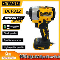 Dewalt DCF922 Brushless Impact Wrench 610N.m Cordless Driver Large torque Variable Speed Electric Wrench 20V Rechargeable Tools