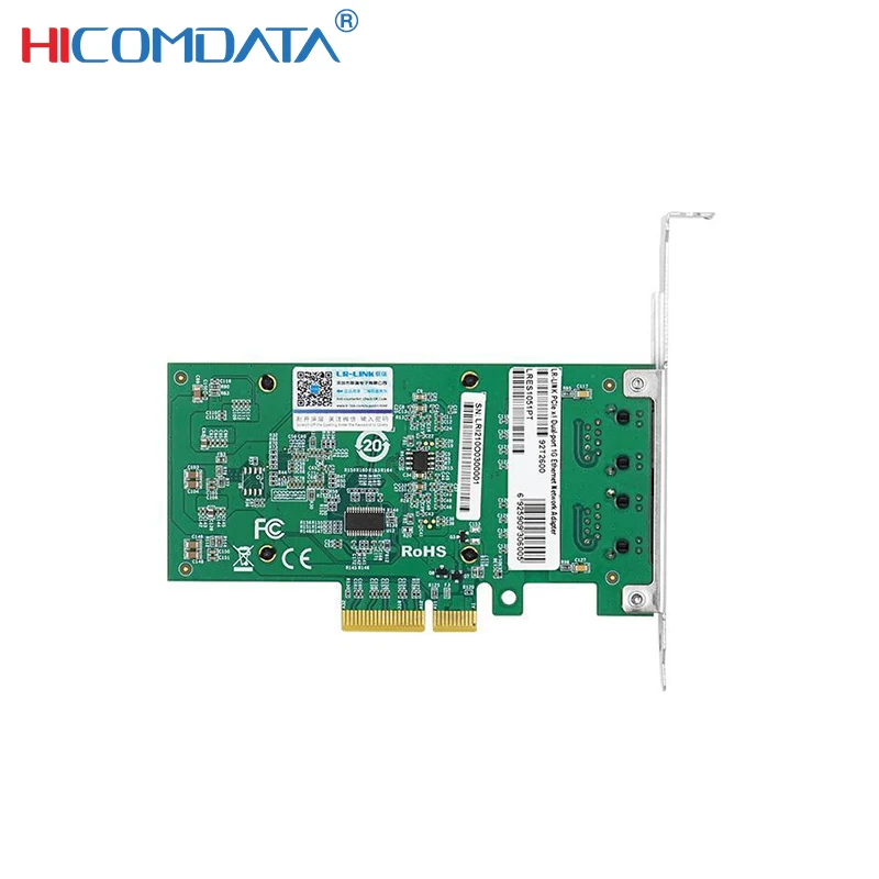 1000M Network Card PCIE X1 X4 2 4 RJ45 Ports 10/100/1000Mbps PCI Express Ethernet Network Adapter for Desktop Servers