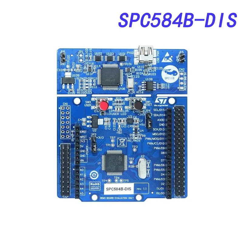 SPC584B-DIS Development Boards & Kits - Other Processors SPC584B-DIS: Discovery kit featuring SPC58 4B Line MCU in eQFP64