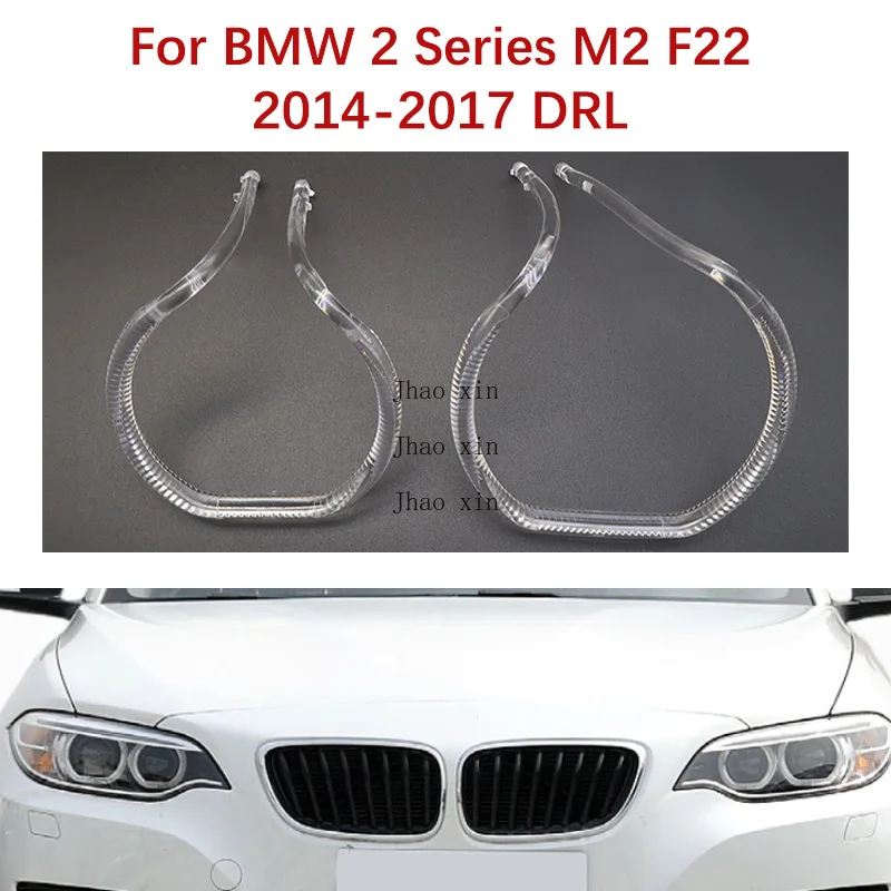 

Светодиодная лента DRL для фар автомобиля, подходит для BMW 2 серии F22, указатель поворота, 2014-2017, модуль источника света «ангельские глазки», белый свет