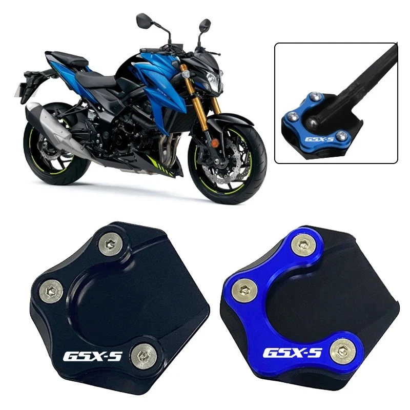 

GSXS Motorcycle Kickstand Foot Side Stand Extension Pad Support Plate Enlarge For Suzuki GSX-S750 2016-2020 2021/GSX-S1000 1000f