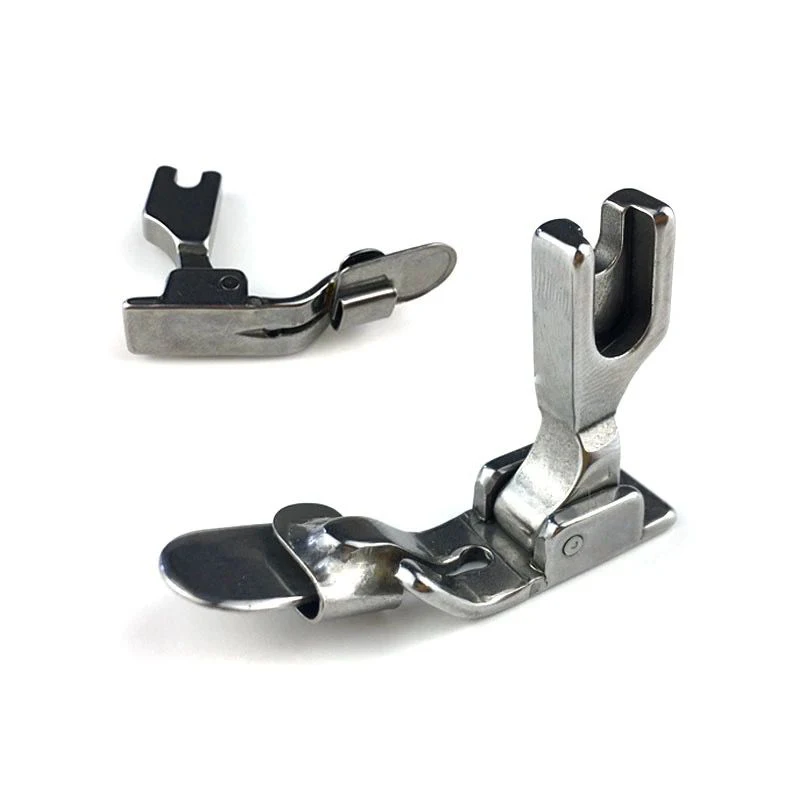 New P351 Hemming Presser Foot Curved Hemming Bottom Folding Double-layer Straight Line Splicing All-steel Presser Foot